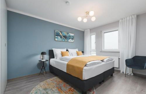 DELUXE APARTMENT 2 Schlafzimmer - Aufzug - kostenlos Parken - Balkon - Messe Flughafen - Foto 2