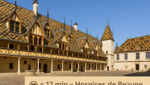 Les Nuits en Grands Crus Appartement cosy, près de Beaune, au cœur des vignes - Foto 4