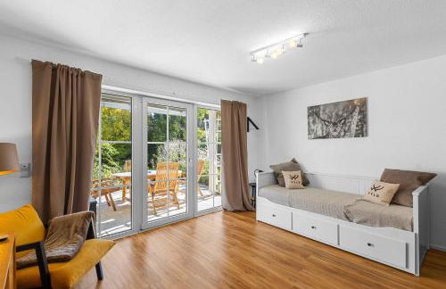 EG Apartment - WLAN - Terrasse - Parkplatz - Photo 2