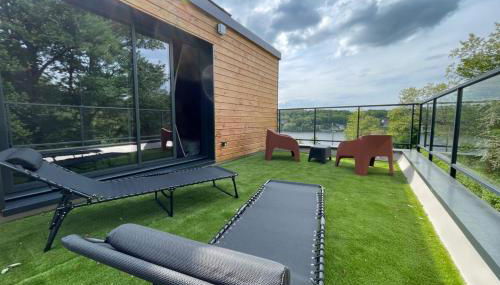 Les Terrasses du Lac - Vu sur le lac - 500m de la plage de fougères - Foto 2