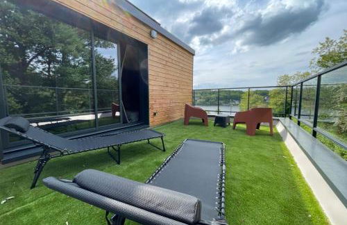 Les Terrasses du Lac - Vu sur le lac - 500m de la plage de fougères - Foto 2