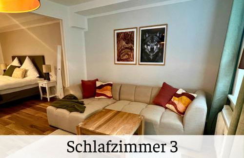 Ferienhaus Waldblick Heimbuchenthal - mit Kamin, Wintergarten und Terrasse - Foto 11