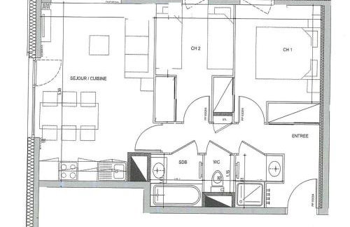 Appartement neuf aux Saisies, 6 pers, parking inclus - FR-1-293-272 - Foto 2
