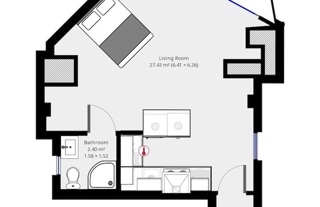 Apartment Wharf – Canary South - Foto 46