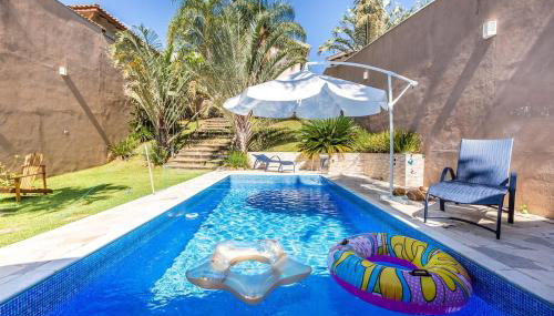 Atibaia com piscina, churrasqueira, sinuca, pingpong - Foto 4