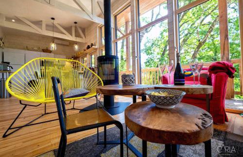 Détente au Bord de l'Eau - Le Chalet du Carla avec Spa et Ponton Privé - Foto 11