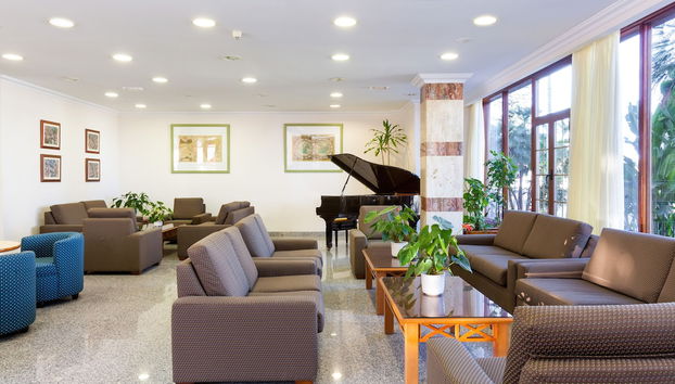 Sala de estar do lobby