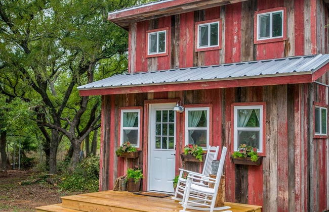 Cozy Cabin Little Red Hen 12 min to Magnolia - Foto 2