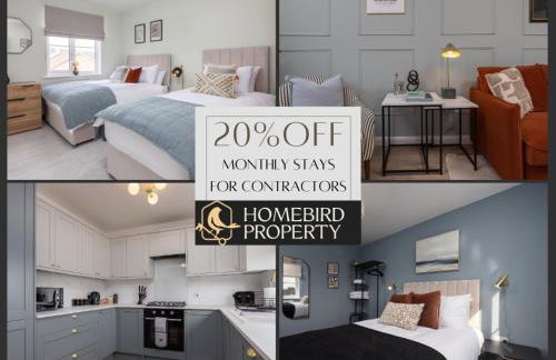 Luxuriou 5 Bedroom House By Homebird Property Management Short Lets & Serviced Accommodation Leeds With Private Parking & Free WiFi - Foto 44