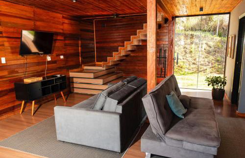 Chalé Bela Vista Montanha Capivari - Foto 9