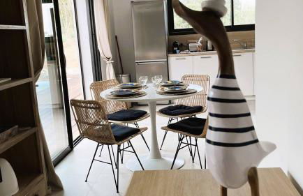 Villa Copains, 5 pers, piscine chauffée, 5 mn plage - Foto 11