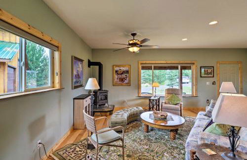 Cabin with Porch and View about 19 Mi to West Glacier - Photo 5