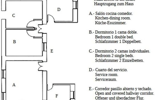 House Sleeps6-parking-garden-pool in Summer-pet - Foto 15