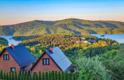 Na Górce - Domki z Widokiem Na Jezioro i Góry - Photo 17