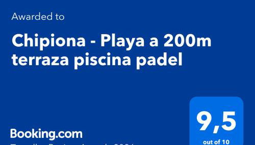 Chipiona - Playa a 200m terraza piscina padel - Foto 5