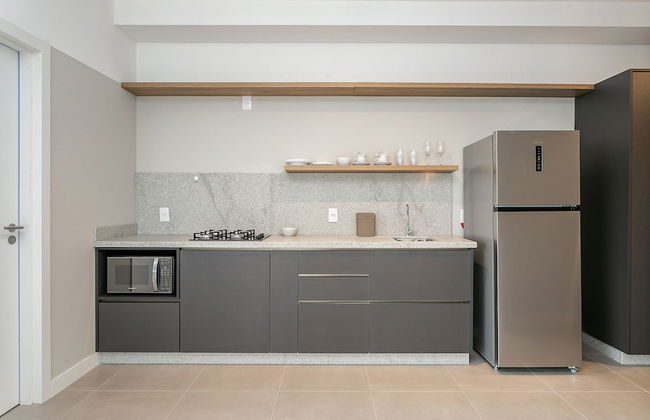 Studios Tower by Viva - Prédio com piscina e estacionamento no centro de Floripa - Foto 38