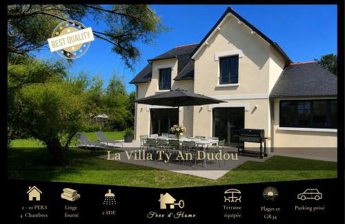 La Villa Ty An Dudou Luxe et confort, Plages, GR34 2-10 personnes - Foto 1