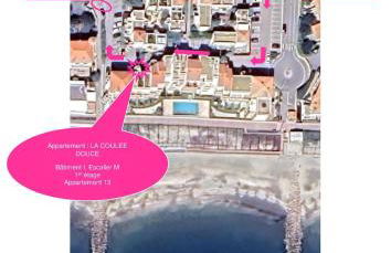 Studio Vue mer, Piscine, Wifi, Climatisation, Parking privé, Terrasse 1ère ligne - La Coulée Douce - Foto 33