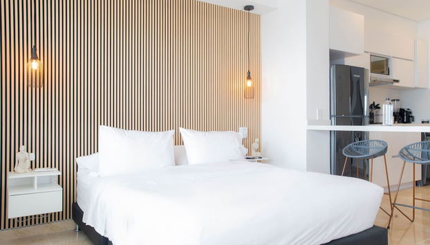 w Phenomenal Loft With Balcony in Crespo - Foto 2, Habitación