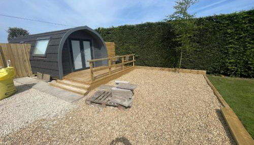 Pine Lodge Posh Glamping With Wood Fired Hot Tub & Big Lincolnshire Skies - Foto 5