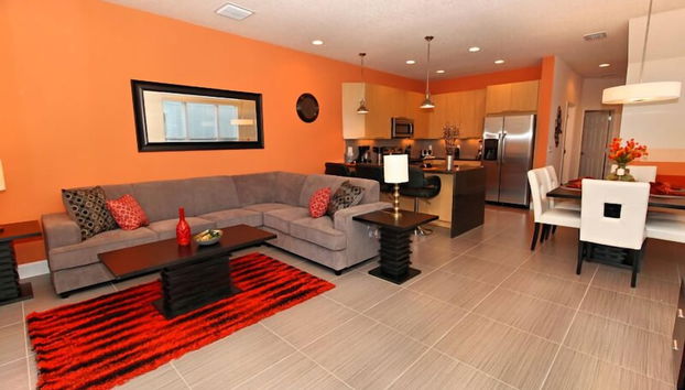 Coin salon dans le hall