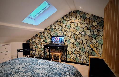 Logement indépendant "Le Figuier" TREVOUX climatisée - Foto 12