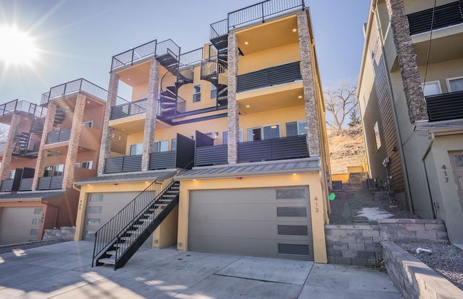 Downtown Skyline Rooftop Patio Modern Townhome - Foto 49