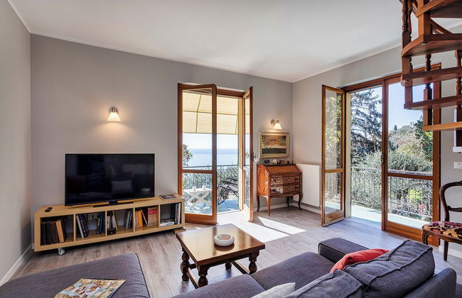 Seaview Apartment with Garden in Recco - Foto 11