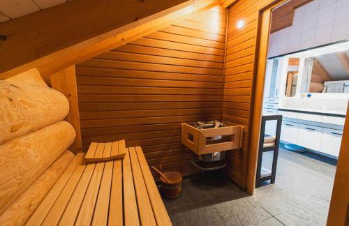 Naturstammhaus mit Sauna, coffee and tea for free - Foto 6