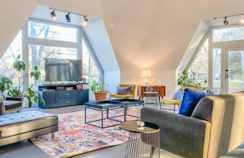 Bell Circle Eccentric Geodesic Dome-Home - Foto 13