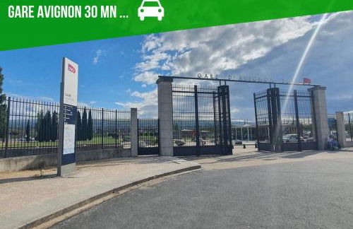 Bagnol Cosy- 4 personnes - 30 minutes Avignon - Foto 10