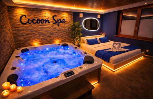 COCOON SPA-4 Pers-Jacuzzi-Parking-Jardin-Clim-Colmar - Foto 1