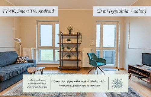 53m2 Apartament Premium z Widokiem na Góry, Balkon, Zachód Słońca, Parking - Kłodzko - Przyjaciół Ziemi Kłodzkiej, Centrum Kotlina Kłodzka - Foto 1