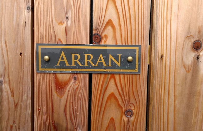 Cleeves Cabins, Arran Luxury Lodge With hot tub - Foto 34