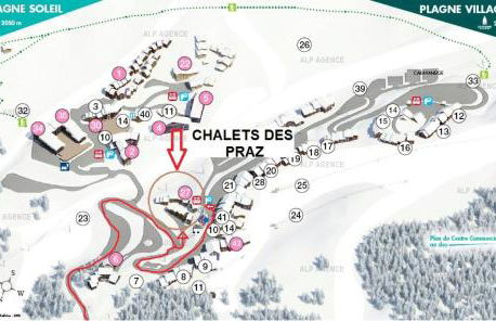 Les Chalets Des Praz - CHALET LES PRAZ N°112 - PLAGNE VILLAGES - classé 3 - CHPRA112 MAE-1254 - Foto 17