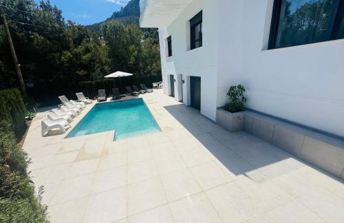 Calpe villa lujo playa piscina jardin barbacoa ideal familias y grupos - Photo 44