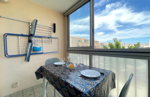 Charmant 2 pièces à Sète, à 300m de la plage avec parking et loggia vitrée - FR-1-338-302 - Photo 17