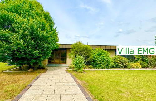 Ferienhaus Villa EMG Saerbeck nah Münster Riesenbeck Osnabrück mit Pool, Sauna, Garten für Familien Gruppen bis 23 Personen - Foto 47