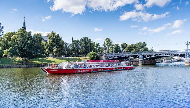 Paseo en barco por el canal Djurgården