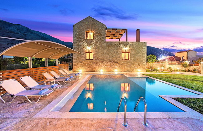 Cretan Sunrise Villa with Heated Pool - Foto 23