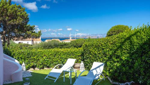 Porto Cervo Cala Del Faro, Villetta con Giardino e Rooftop - Foto 3, Garden, sunbed