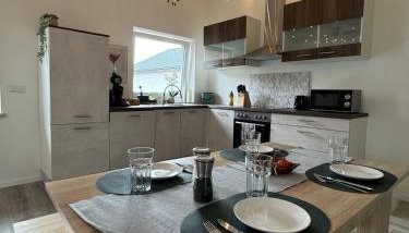 Waldzauber - Moderne Ferienwohnung im Grünen - Foto 3, stove, dishwasher