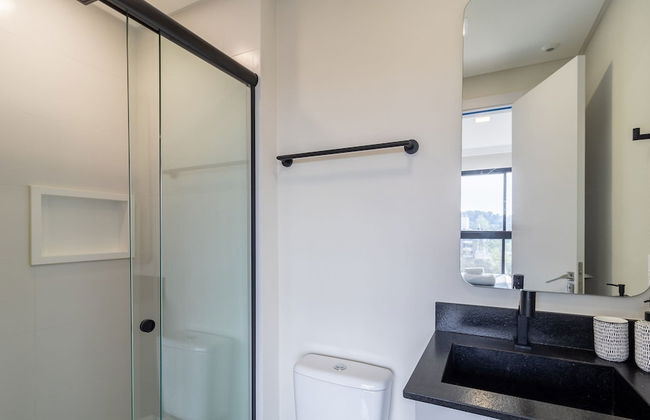 RUP Studios Equipados em Prédio Piscina - Foto 56