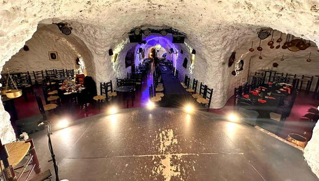 Escenario del tablao flamenco