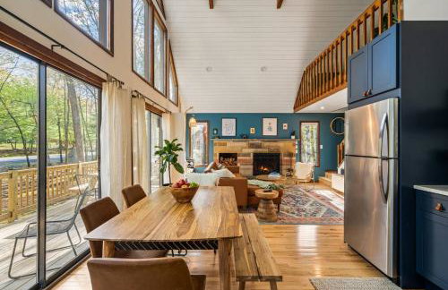 A-Frame Hot Tub Hike Firepit Design - Foto 18
