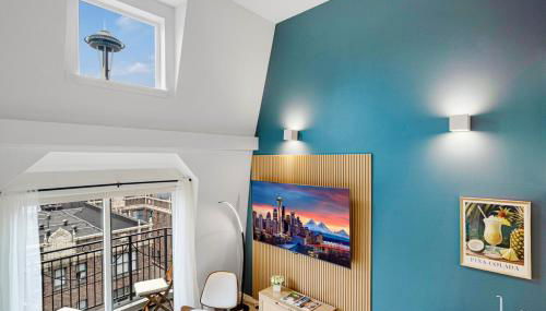 Designer Penthouse Space Needle View & Walk to Everything - Foto 2