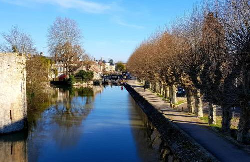 La maison Virginie 1 à 2 pers charmant central-parking gratuit- linge- fibre- proximité port lac canal piscine - Photo 11