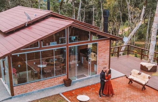 Recanto dos Pássaros na Serra em Rancho Queimado com Piscina Aquecida - Foto 28