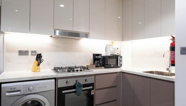 Classic 1BR In Azizi Riviera Meydan - Foto 2, Cocina privada