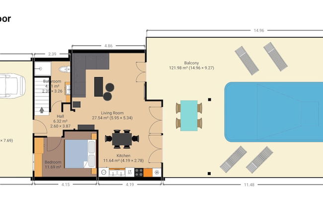 Hg07 Adjacent to Aphrodite Hills- Private Pool, Large Terrace - Foto 18